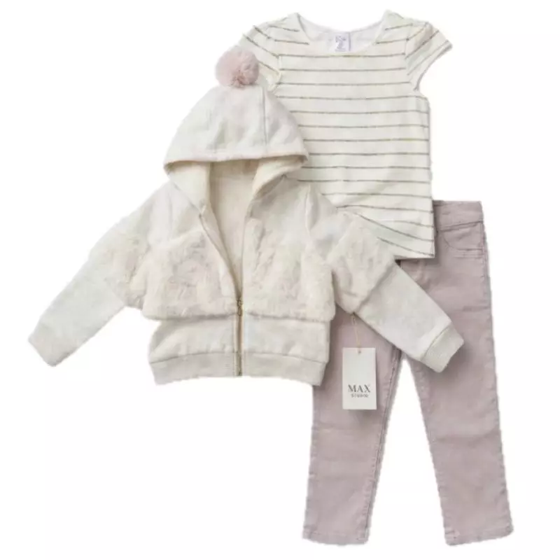 Fur Cream Jacket
