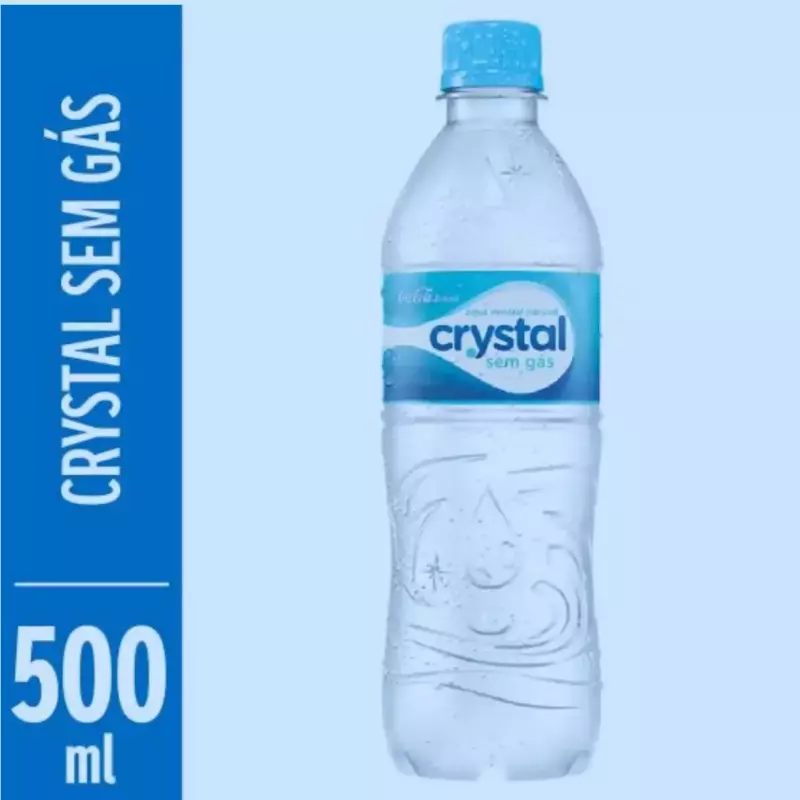 ÁGUA CRISTAL 500 ml