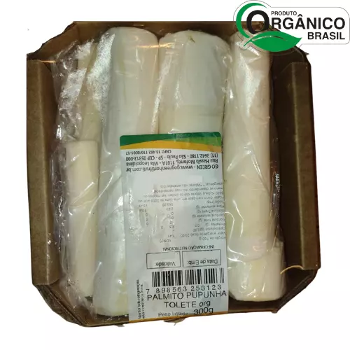 Palmito Pupunha Tolete Orgânico