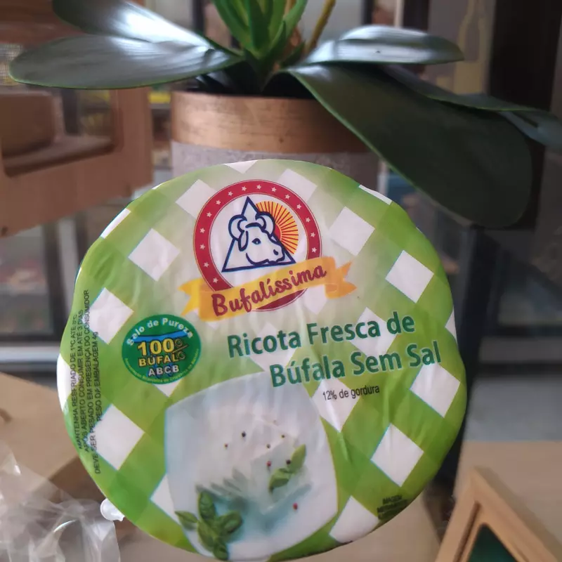 Ricota fresca de Búfala