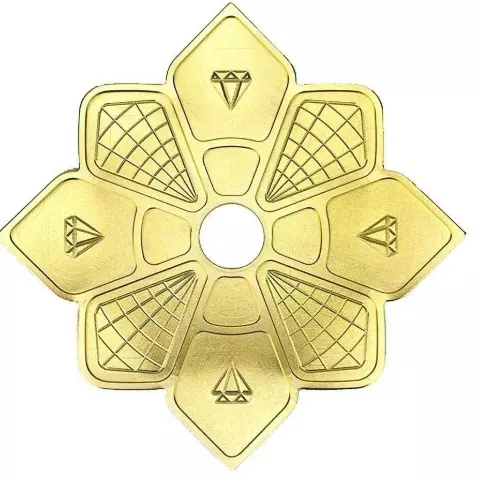 Prato Diamond Grande Dourado