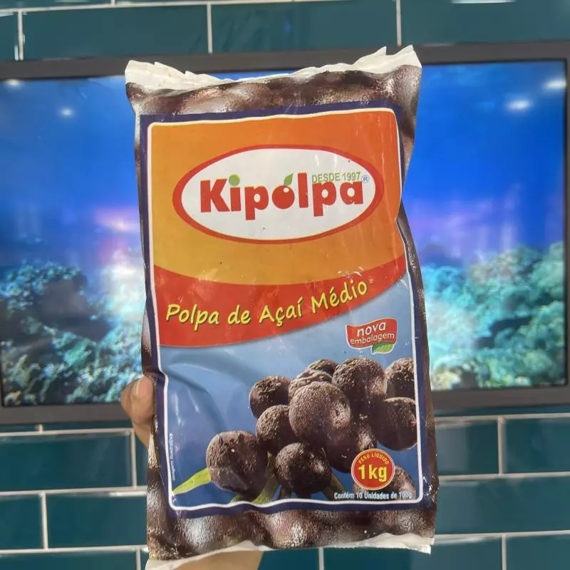 Polpa de açaí médio