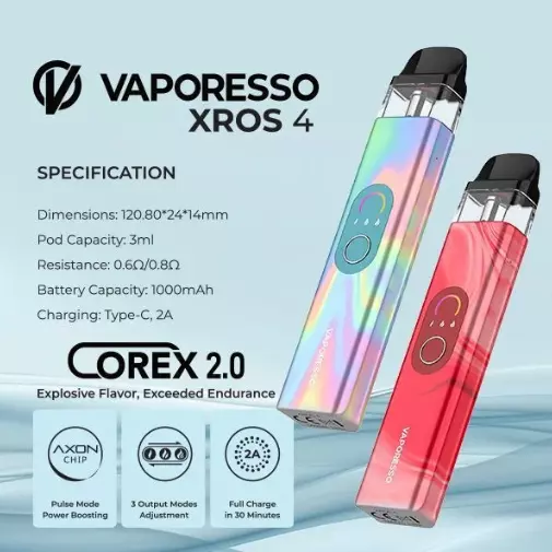 VAPORESSO POD SYSTEM XROS 4