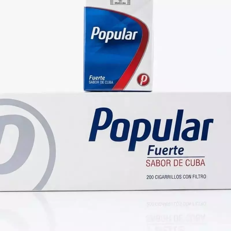 Cigarros Popular Azul