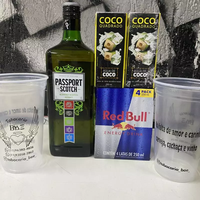 COMBO PASSPORT / REDBULL