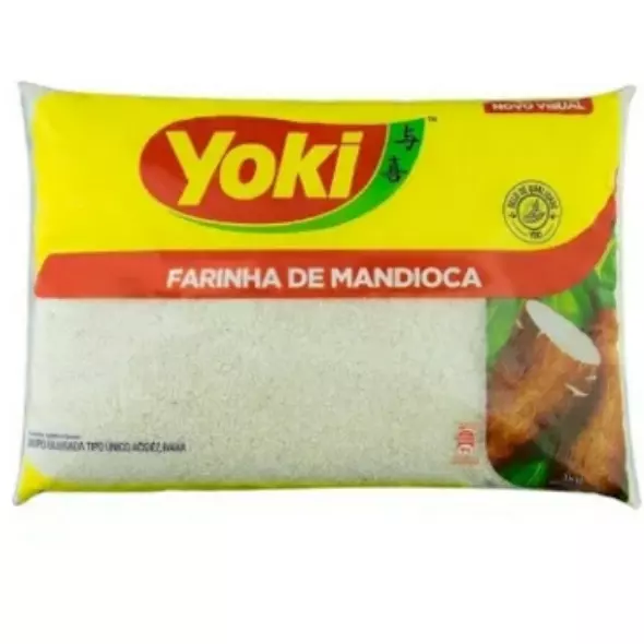 Farinha de mandioca Yoki 1 kg