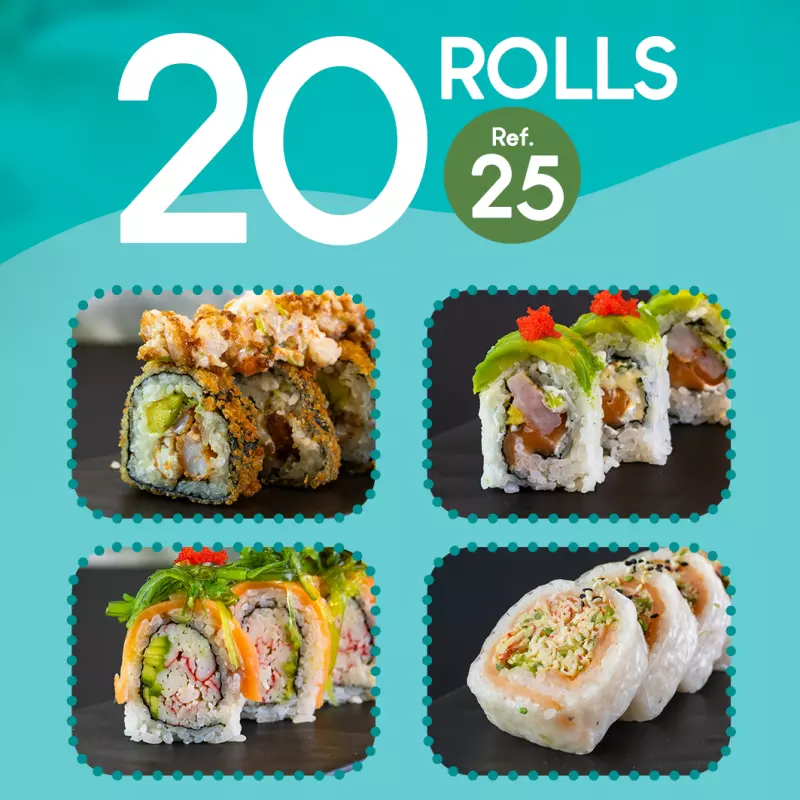 Promo Yushoku - 20 Rolls (Ref. 25)