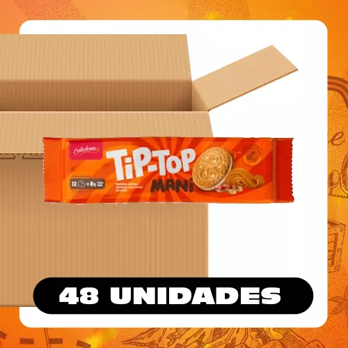 Bulto Tip Top Galleta Maní 96g