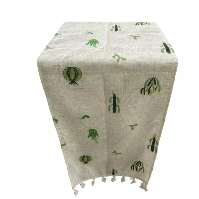 Caminho de Mesa Cacto Bordado