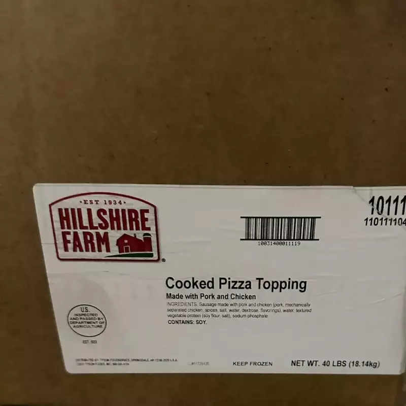 Salchicha Italiana (Cooked Pizza)