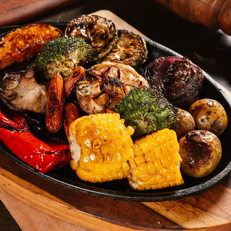 VEGETABLES ON THE GRILL