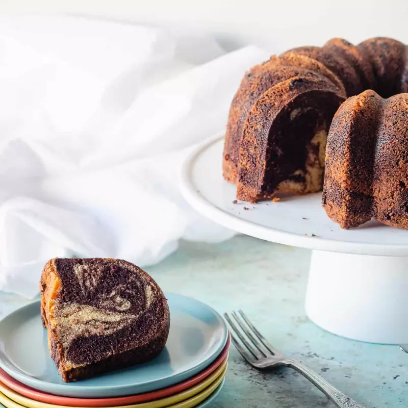 Queque de choco naranja