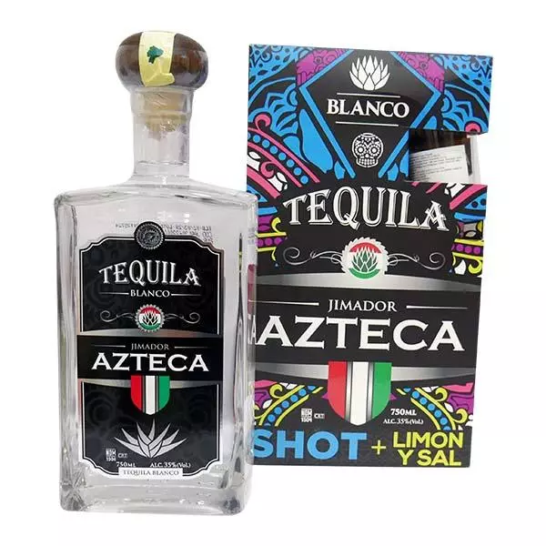 TEQUILA AZTECA SILVER 750ML