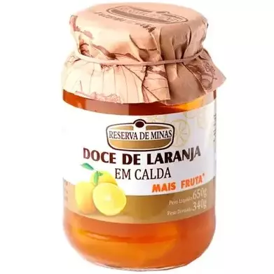 Laranja em Calda Reserva d Minas650g