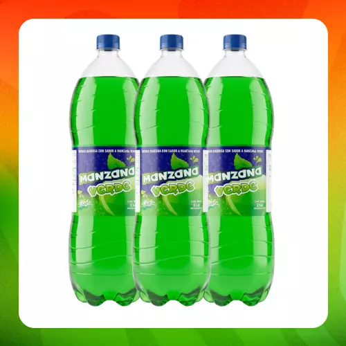 Bulto Glup Manzana Verde 2l