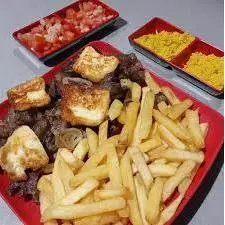 Porção carne de sol com Fritas