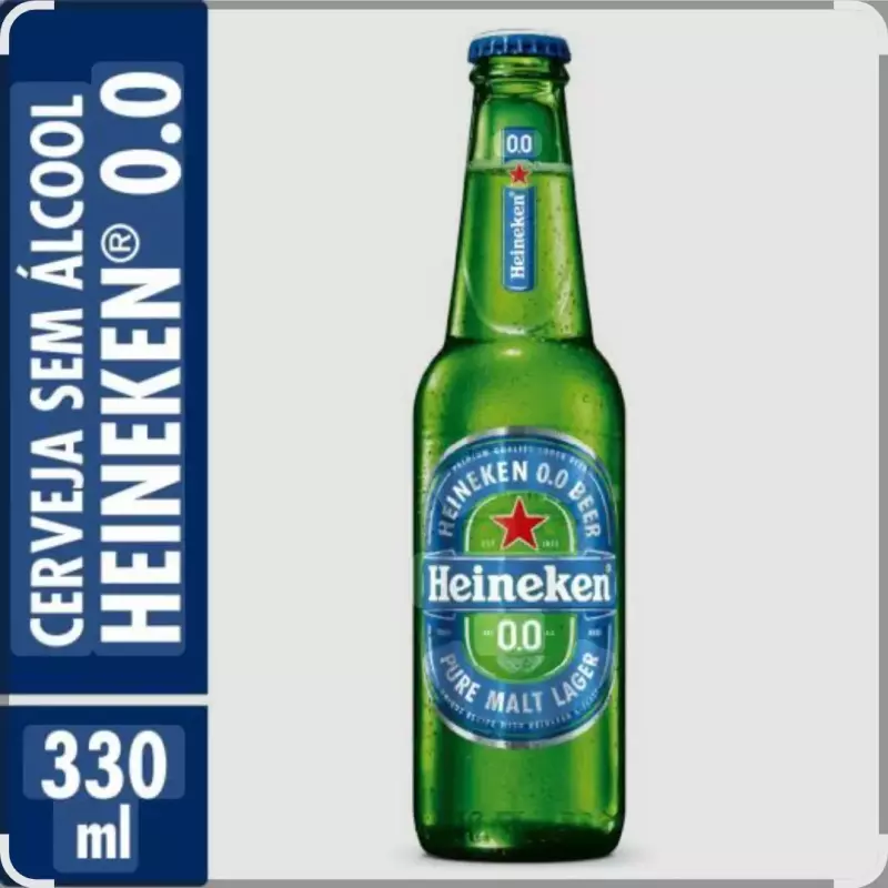 CERVEJA HEINEKEN ZERO Álcool