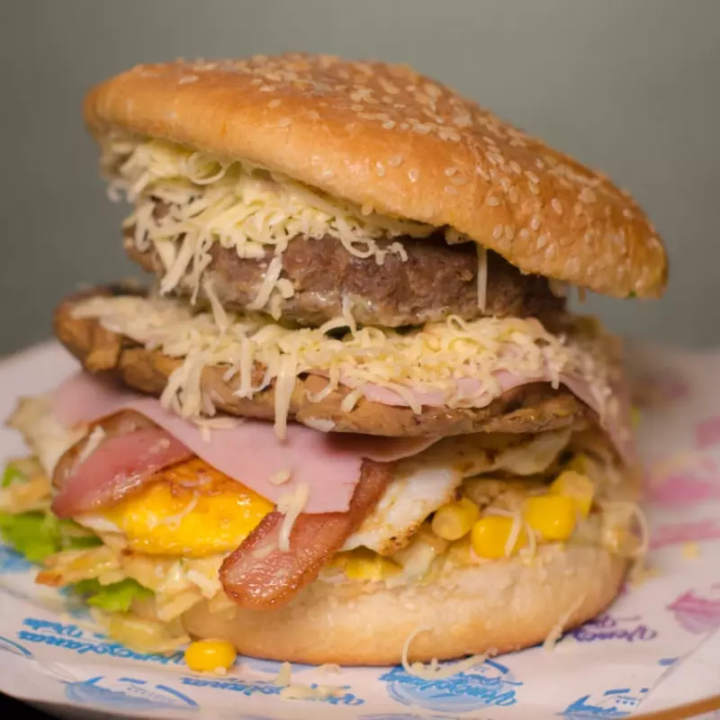 Hamburguesa Doble