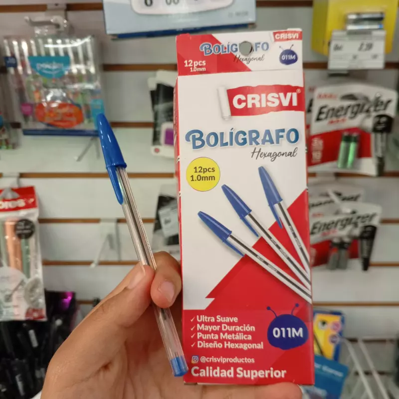 Boligrafo Crisvi azul