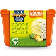 Coco e abacaxi ao leite 2l