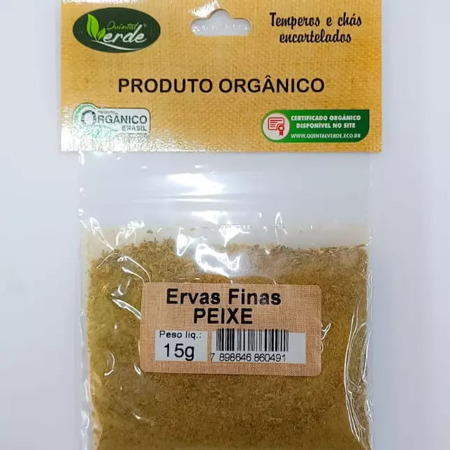 ERVAS FINAS ORG. PEIXE