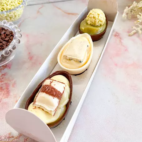 Kit Trio de mini ovos