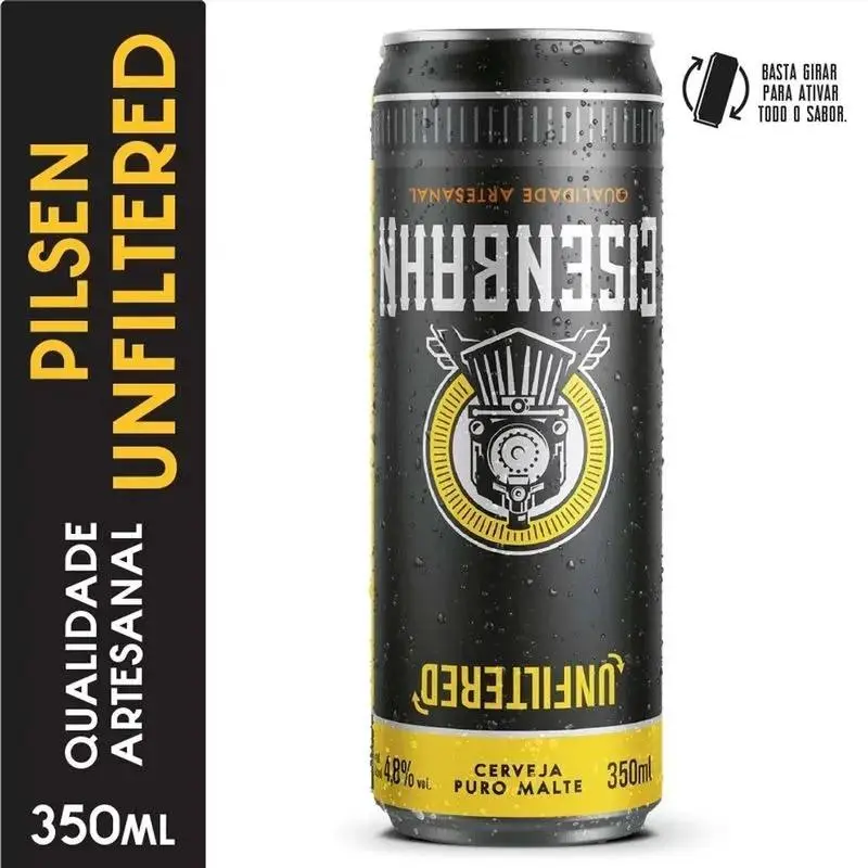 Eisenbahn Unfiltered Lata 350ml