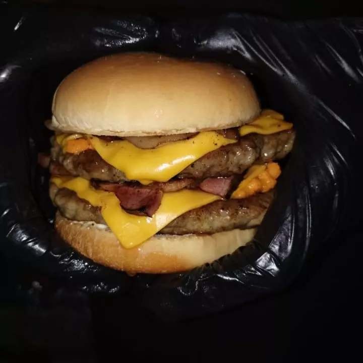 Duplo cheddar bacon