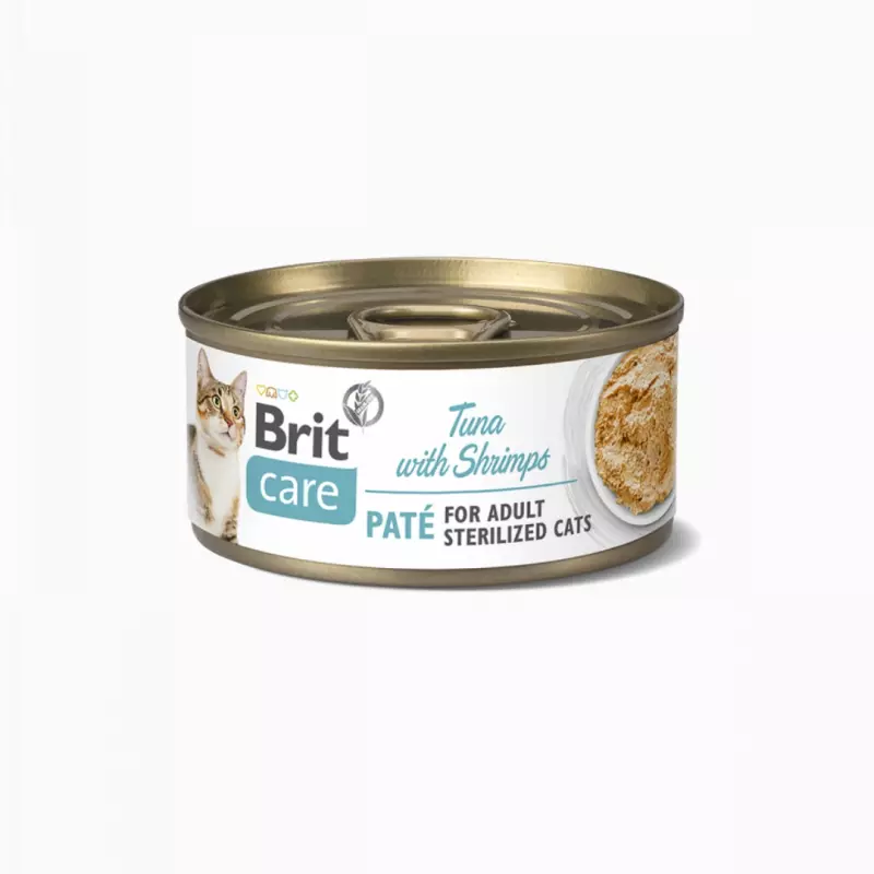 BRIT STERILIZED TUNA PATE WITH SHRIM