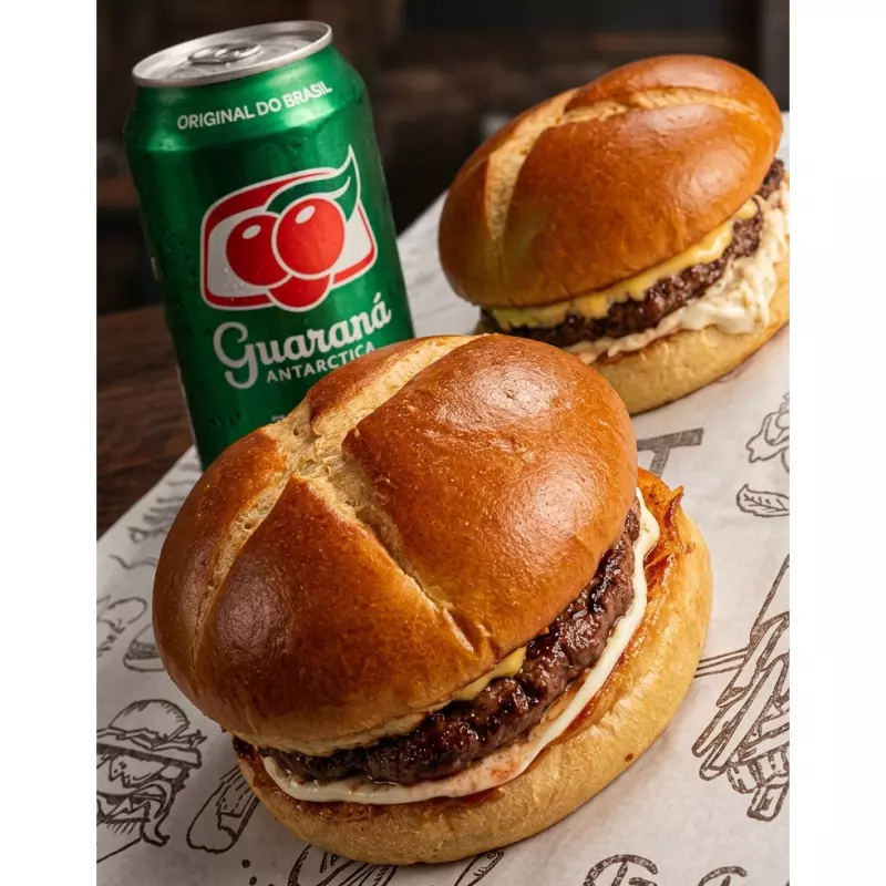 Combo 2 hambúrguer cheddar + Refrige