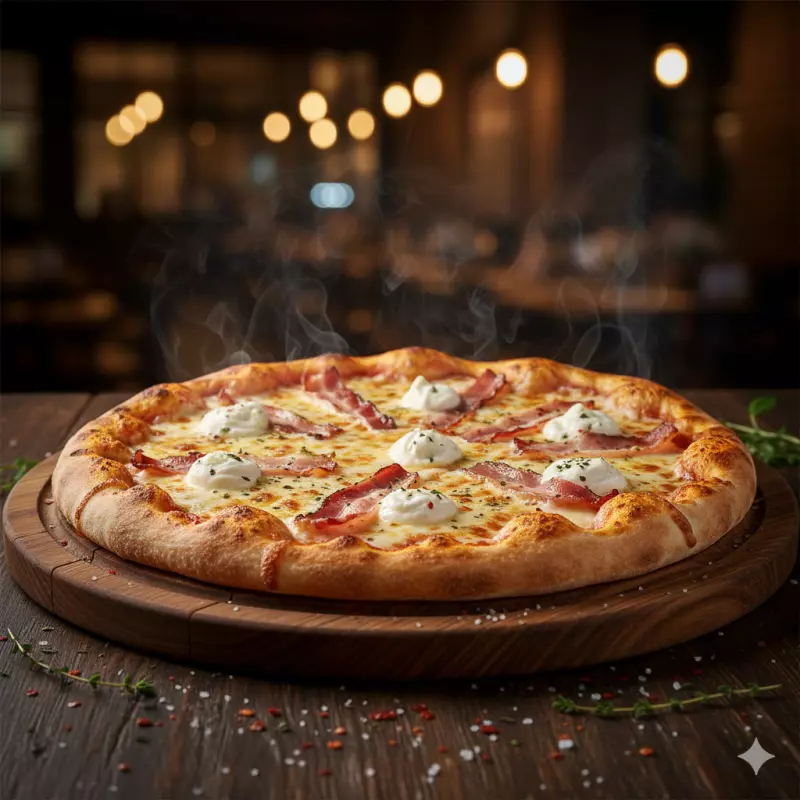 Pizza Bacon C/Catupiry