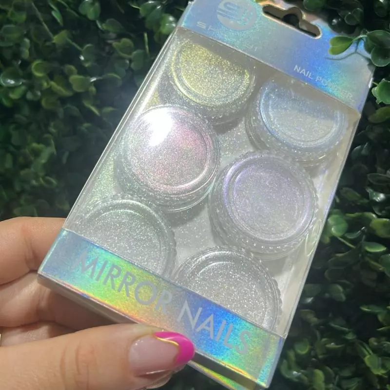 Cartela Po Borboleta C/6 Claros