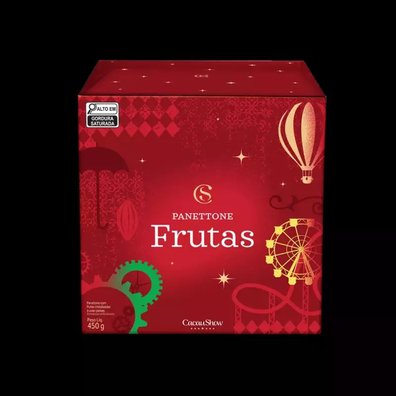Panetone Frutas 450g