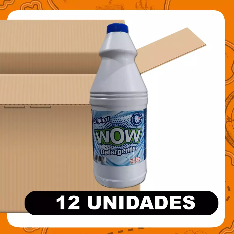 Bulto Wow Detergente Floral 1l