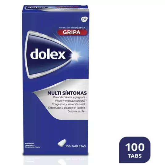DOLEX GRIPA 100 TABLETAS