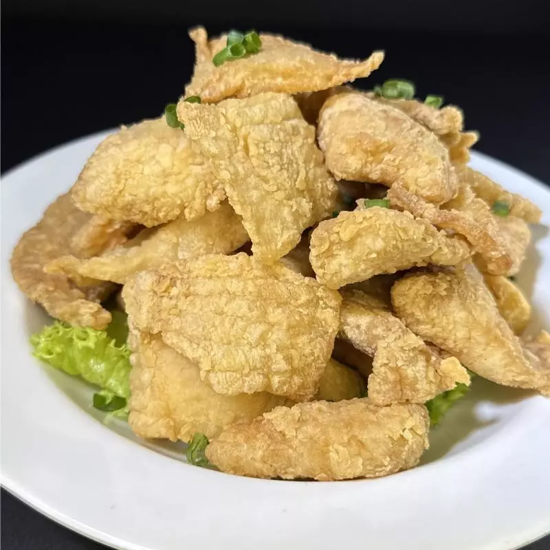 Chicharrón de pescado.