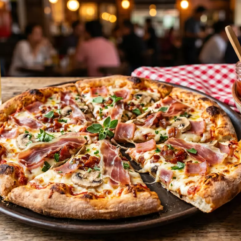 Mushroom Pizza BL