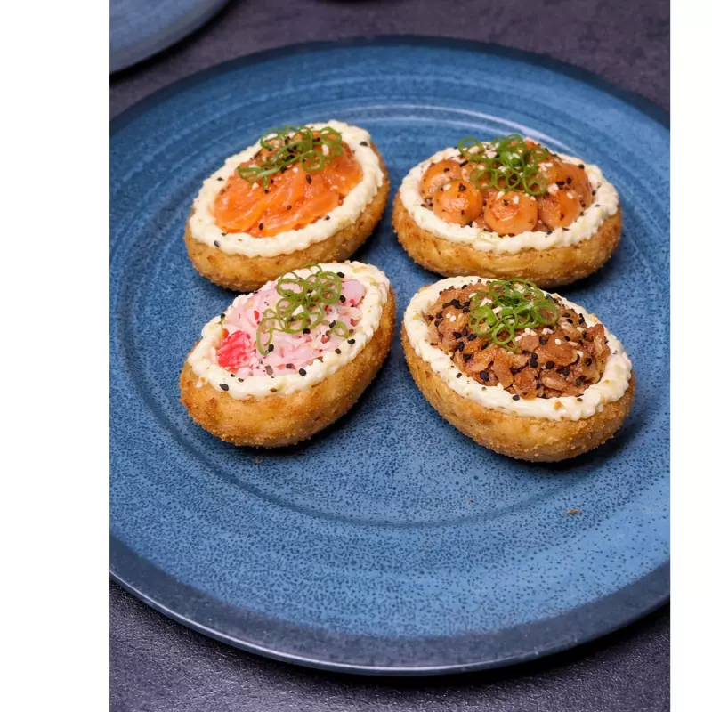 Ovinhos de sushi