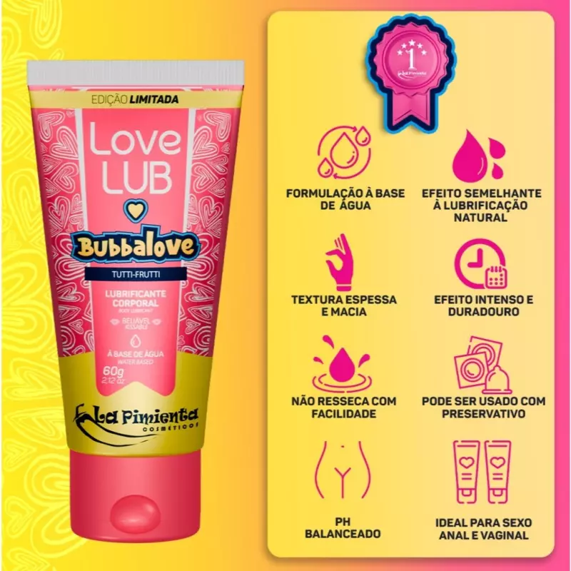 LOVE LUB BUBBALOVE - TUTTI FRUTTI