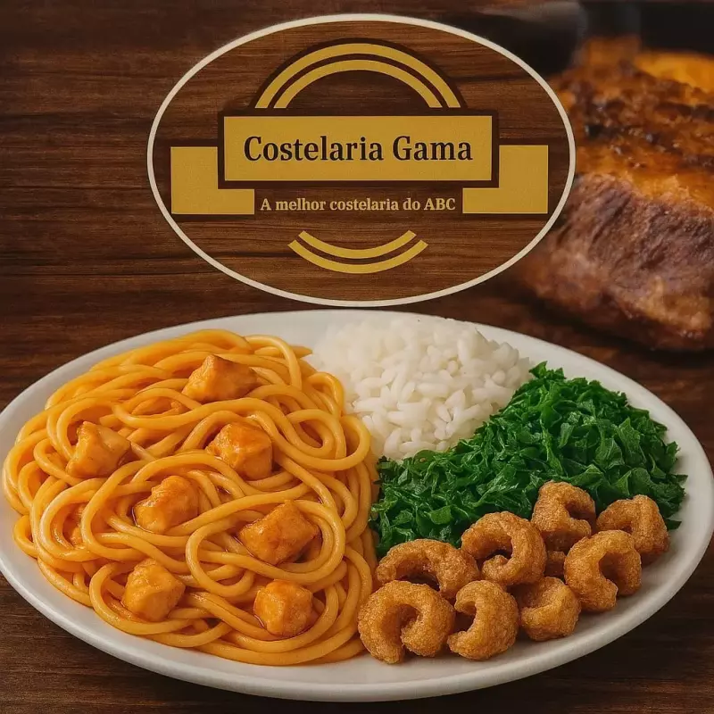 Macarrão c/ Frango ao Molho