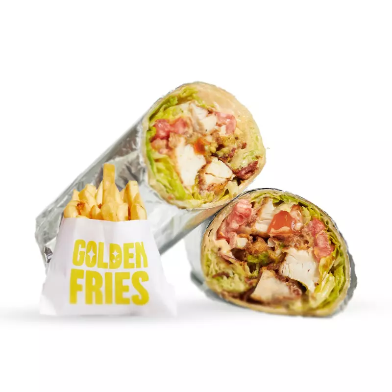 Le Wrap con golden fries regulares
