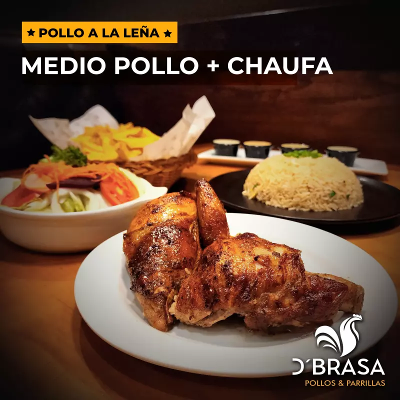 1/2 pollo chaufero