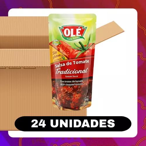 Bulto Olé Salsa Tomate 340g