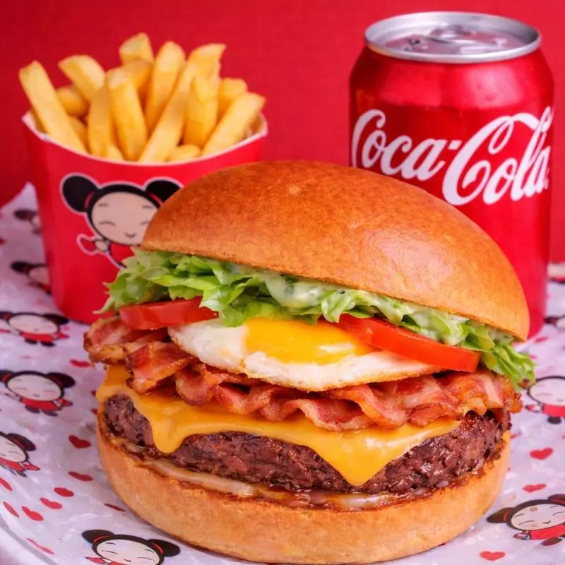 Combo Burguer Egg Bacon