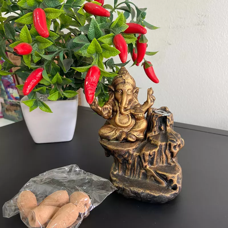 Incensario Cascata Ganesha