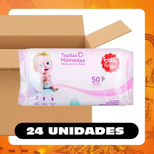 Bulto Baby Finger Toallas Húmedas