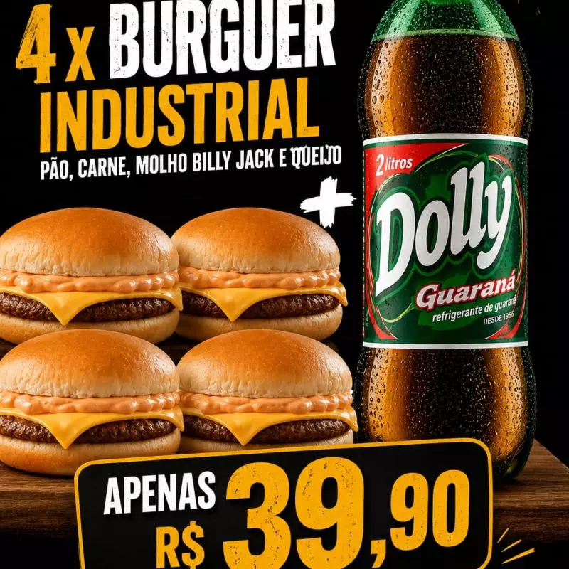 4 XBURGUER INDUSTRIAL