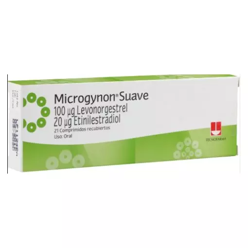MICROGYNON SUAVE X 21 COMPRIMIDOS