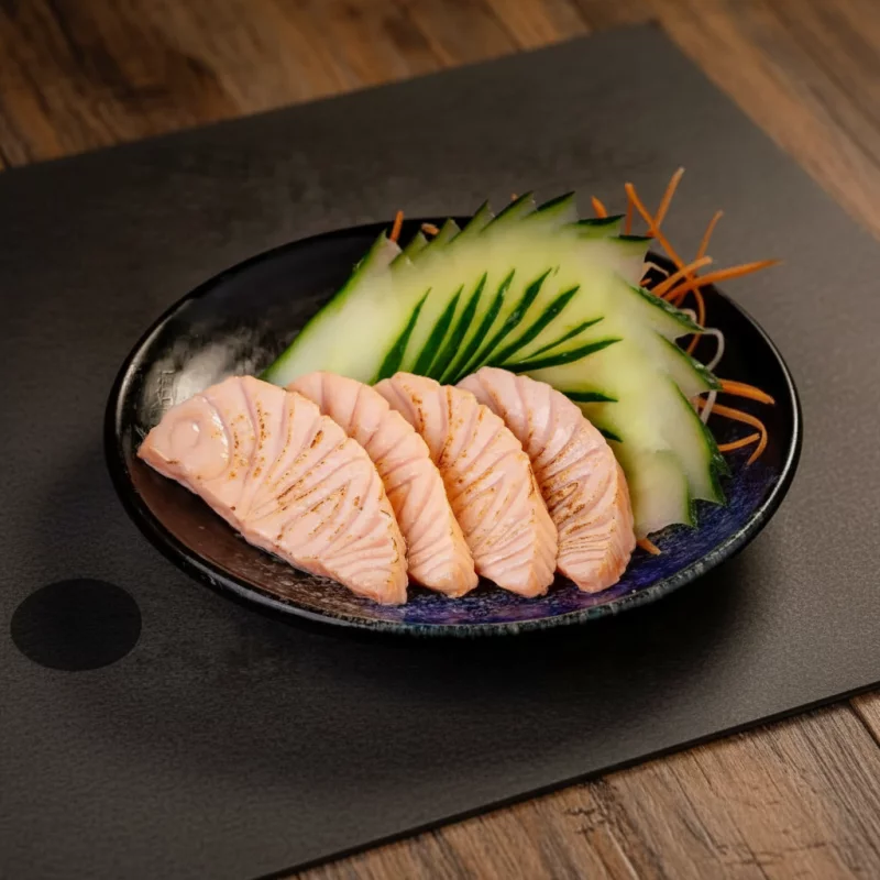 Sashimi de Salmão Maçaricado