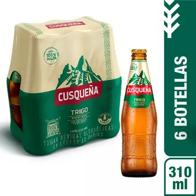 Sixpack Cusqueña Trigo 310ML